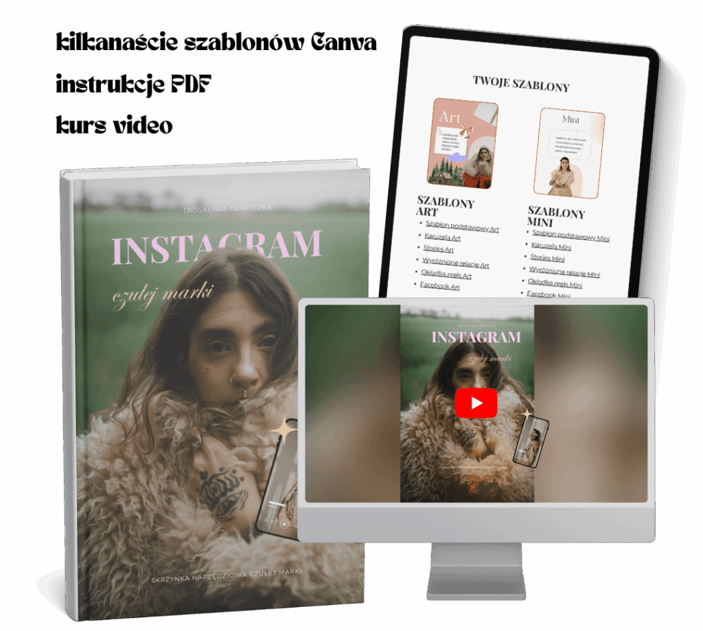 Instagram kurs troskliwa graficzka